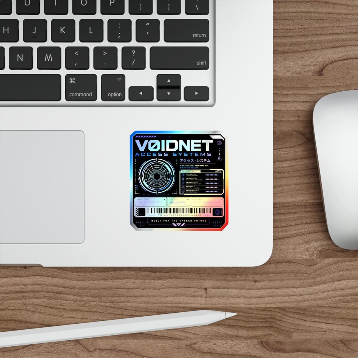 Voidnet Access Systems Holographic Sticker