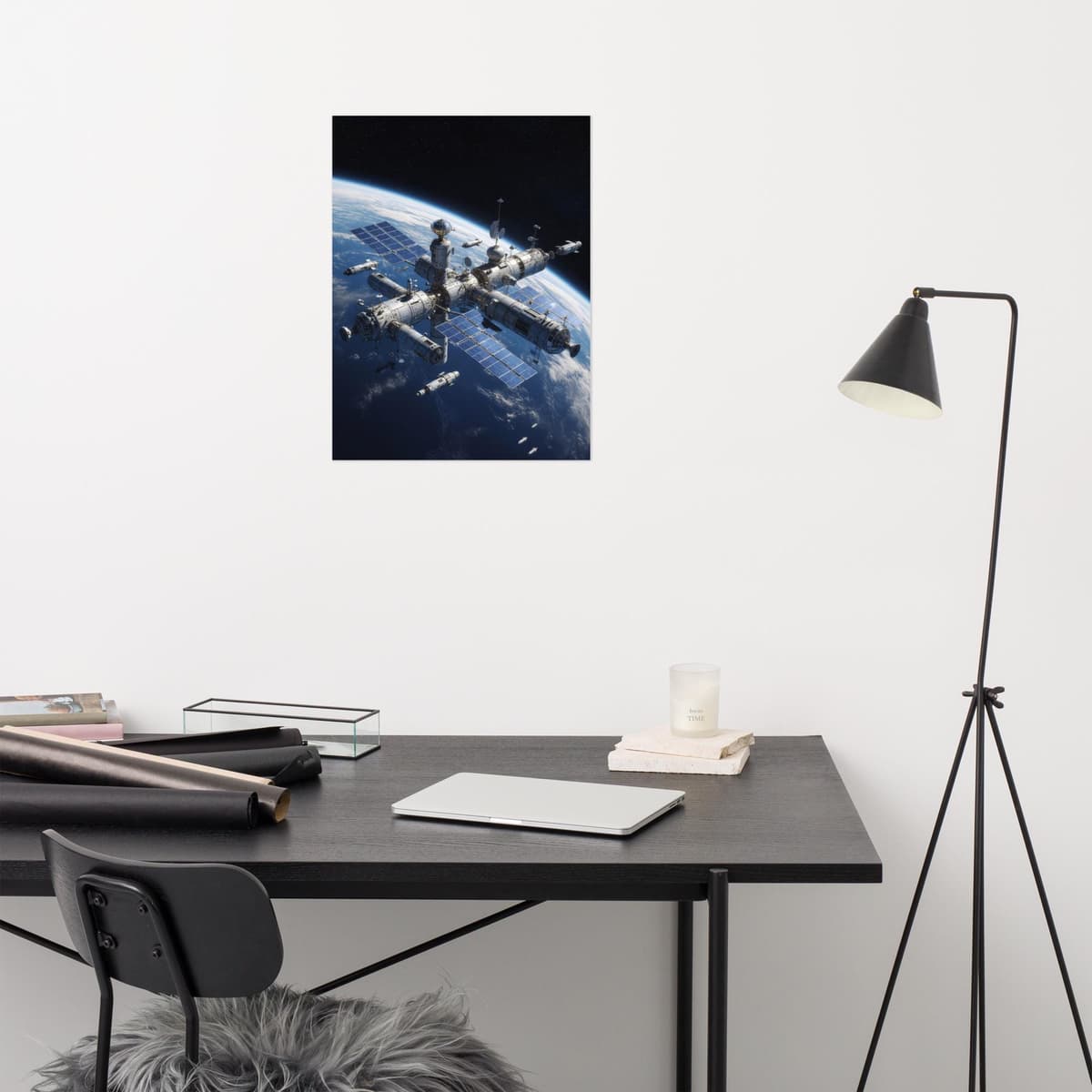 Space Station Poster