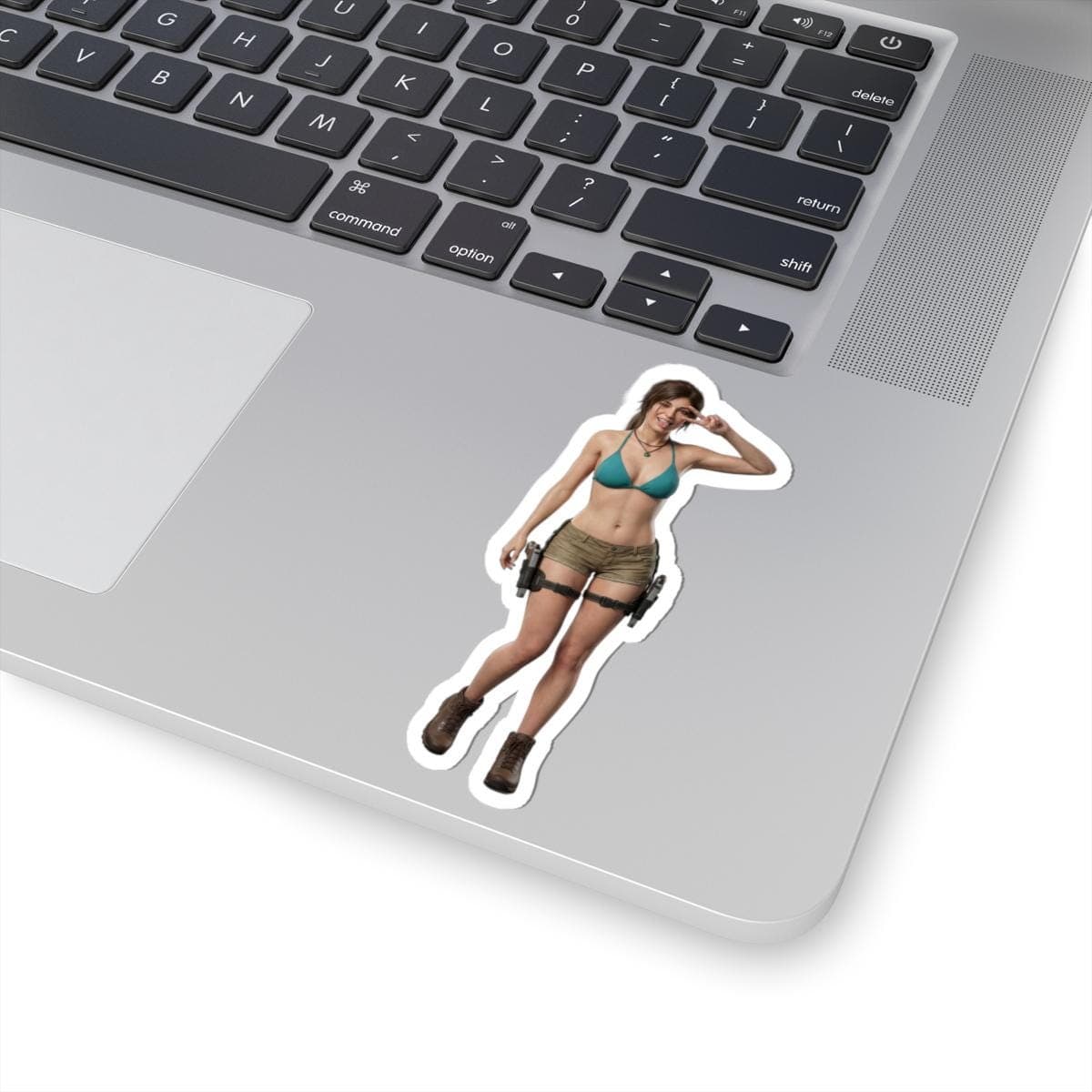Explorer Bikini Peace Sign Sticker | Treasure Hunter Vinyl Decal