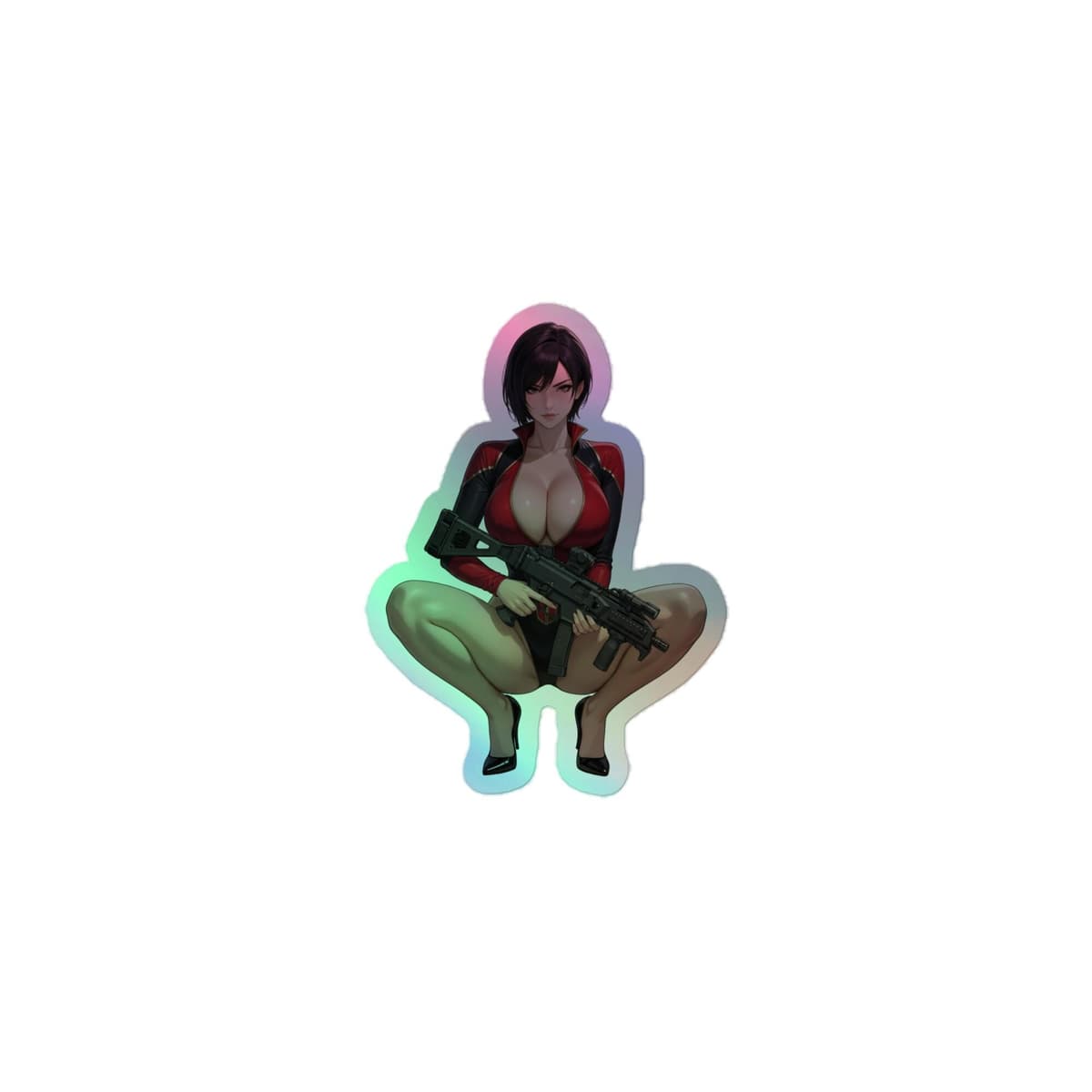 Ada Squat Holographic stickers
