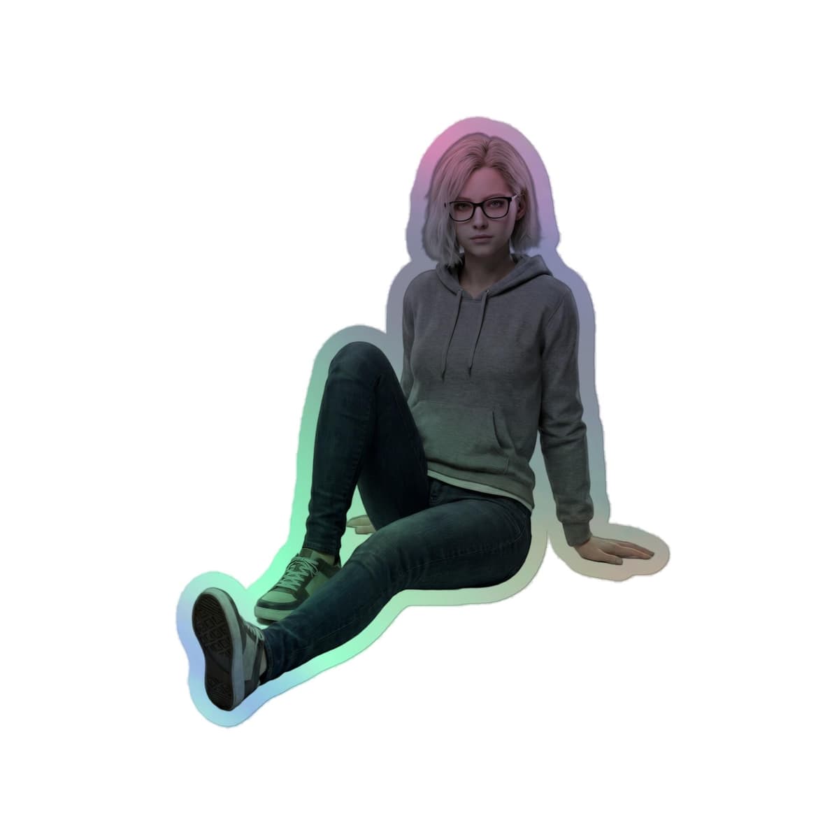Grace Holographic stickers