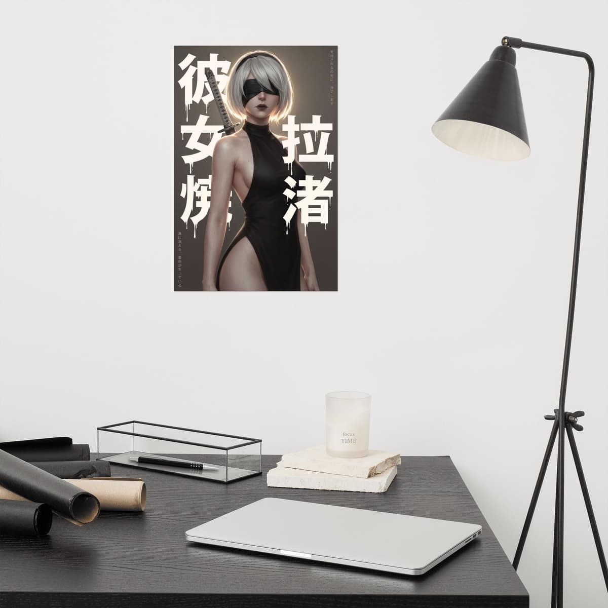 2B Kanji Poster