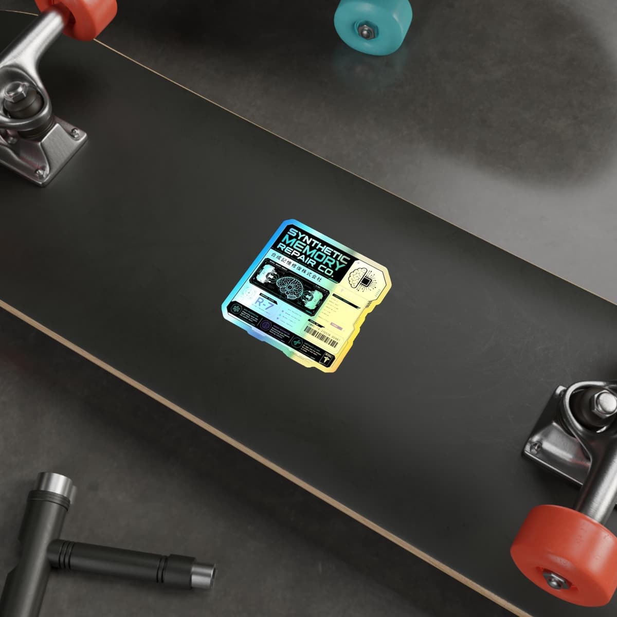 Synthetic Memory Repair Co Holographic Sticker