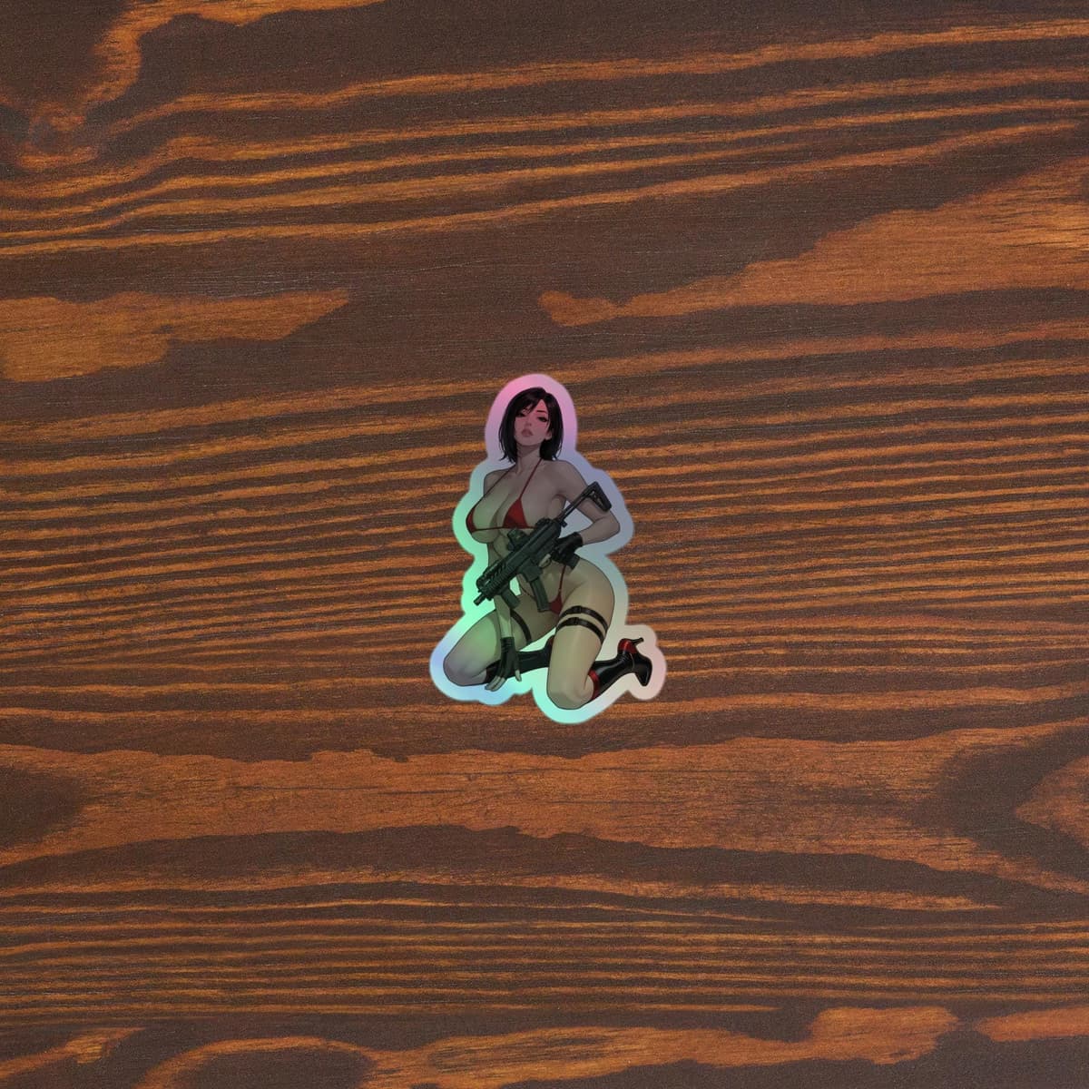Crimson MPX Holographic stickers