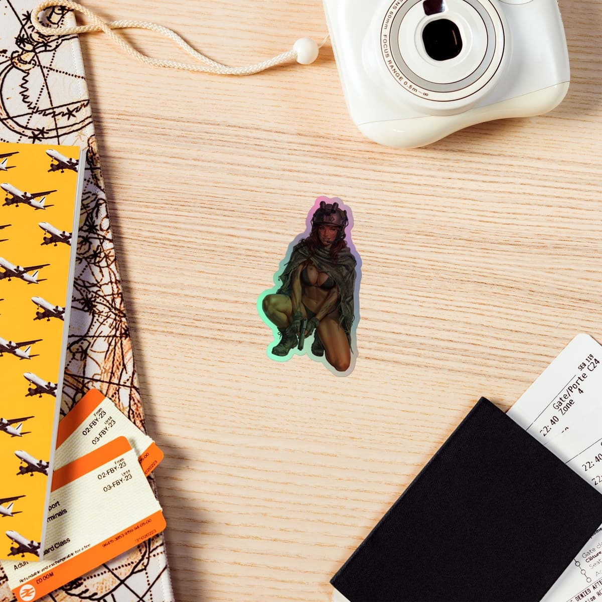 Mara Ghillie Holographic stickers