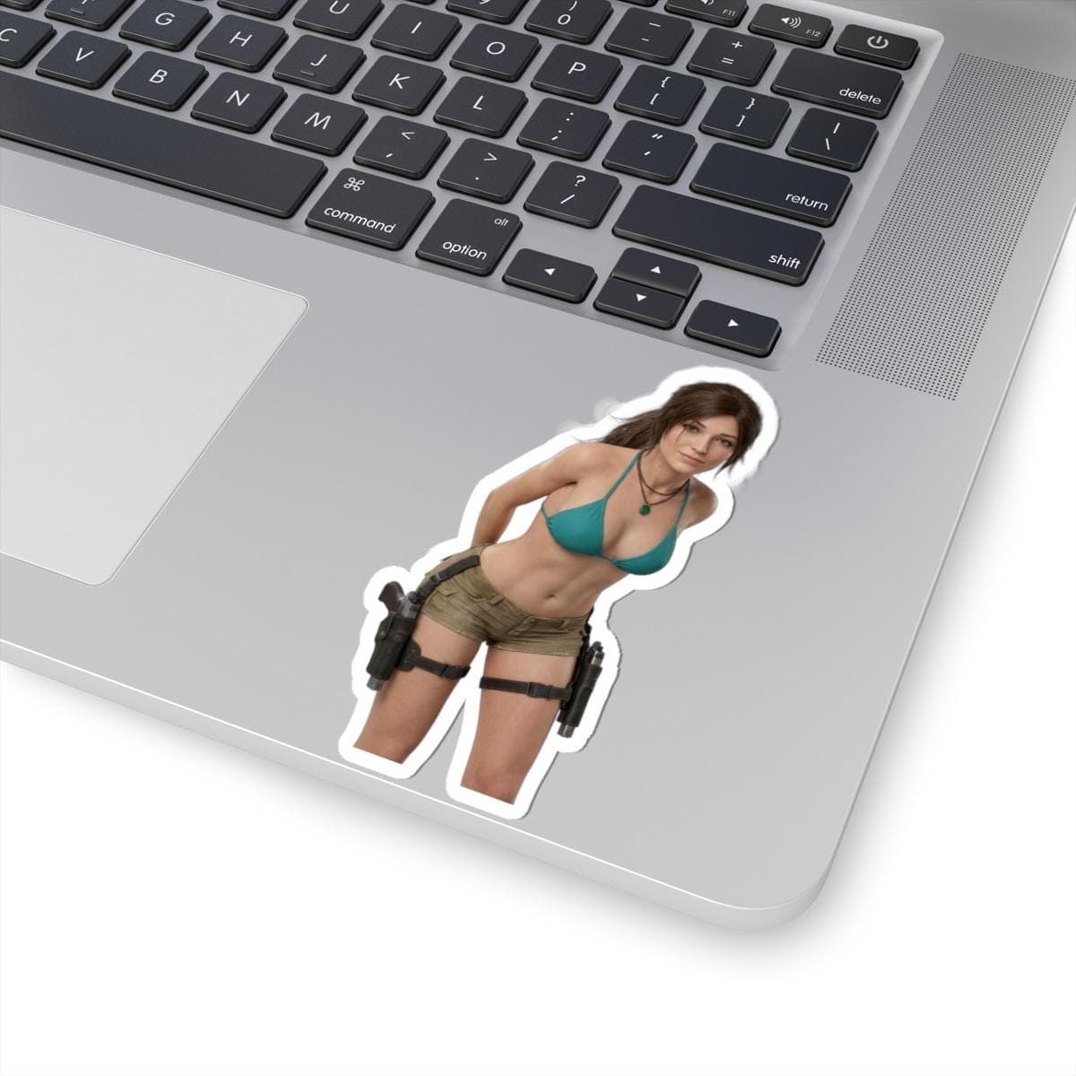 Explorer Hands Behind Back Sticker | Treasure Hunter Vinyl Decal