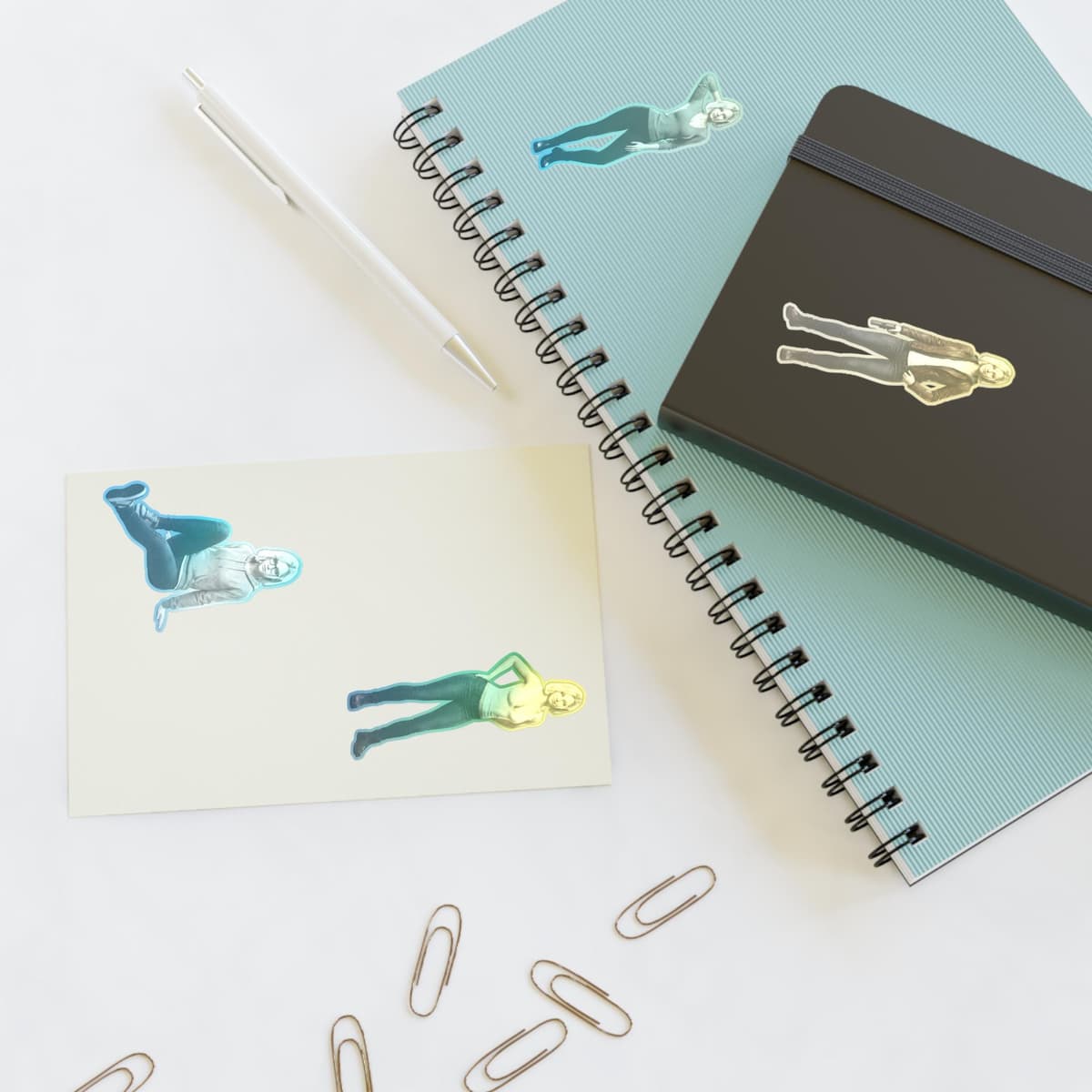 Survivor Girl Holographic Sticker Pack | RE9 Horror Vinyl Decals