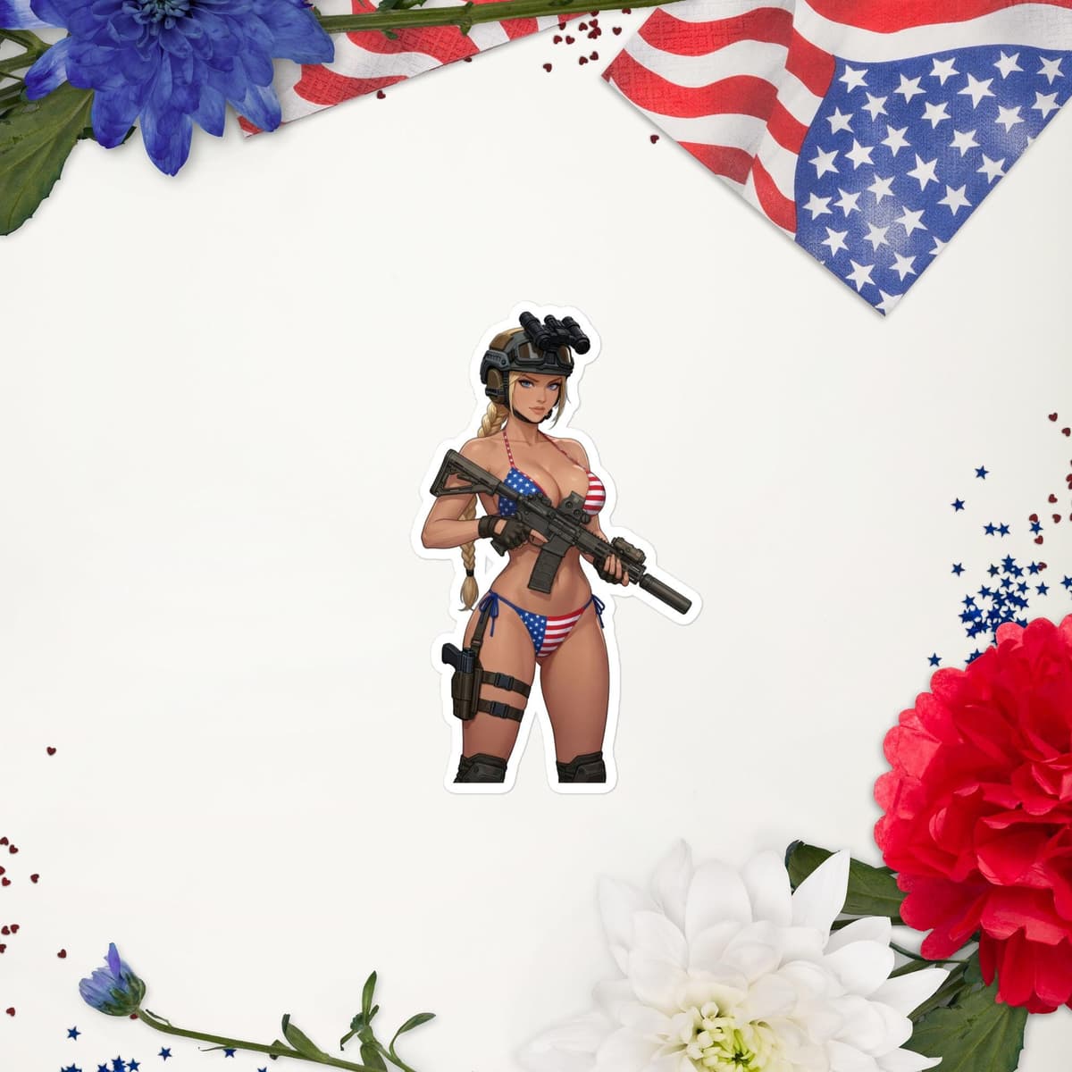 Valkrie AR15 Bubble-free stickers