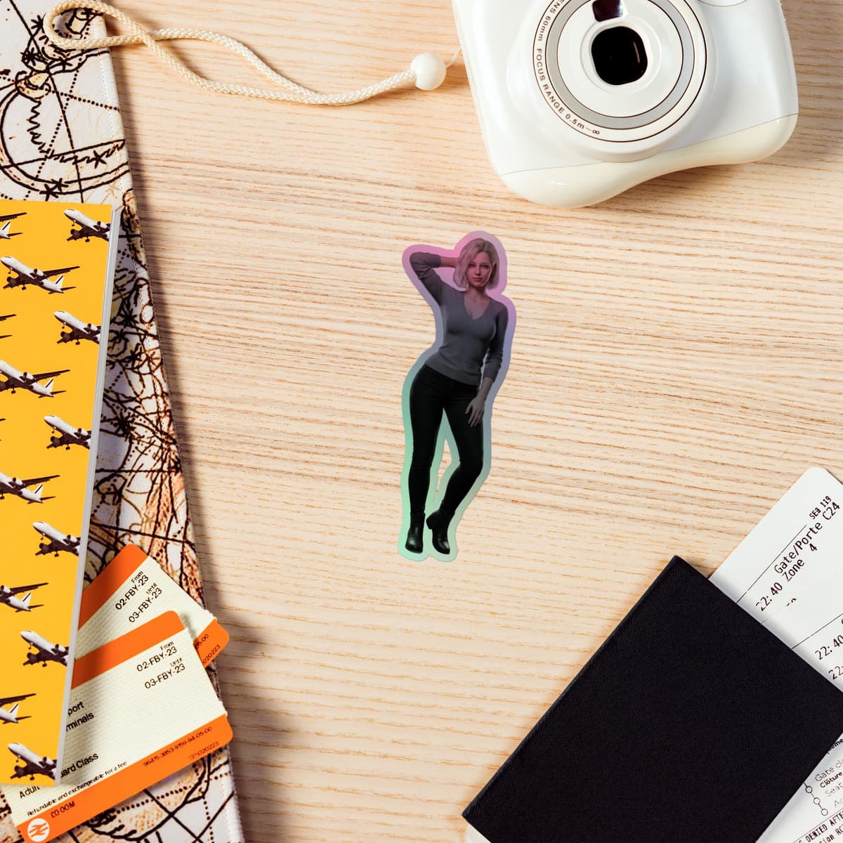 Grace Holographic stickers