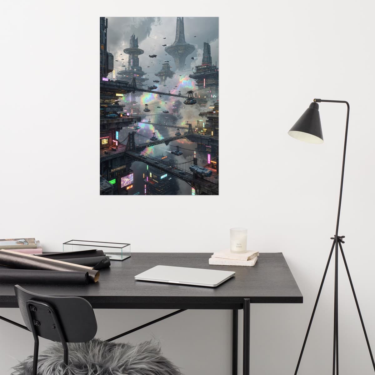Flying City Poster