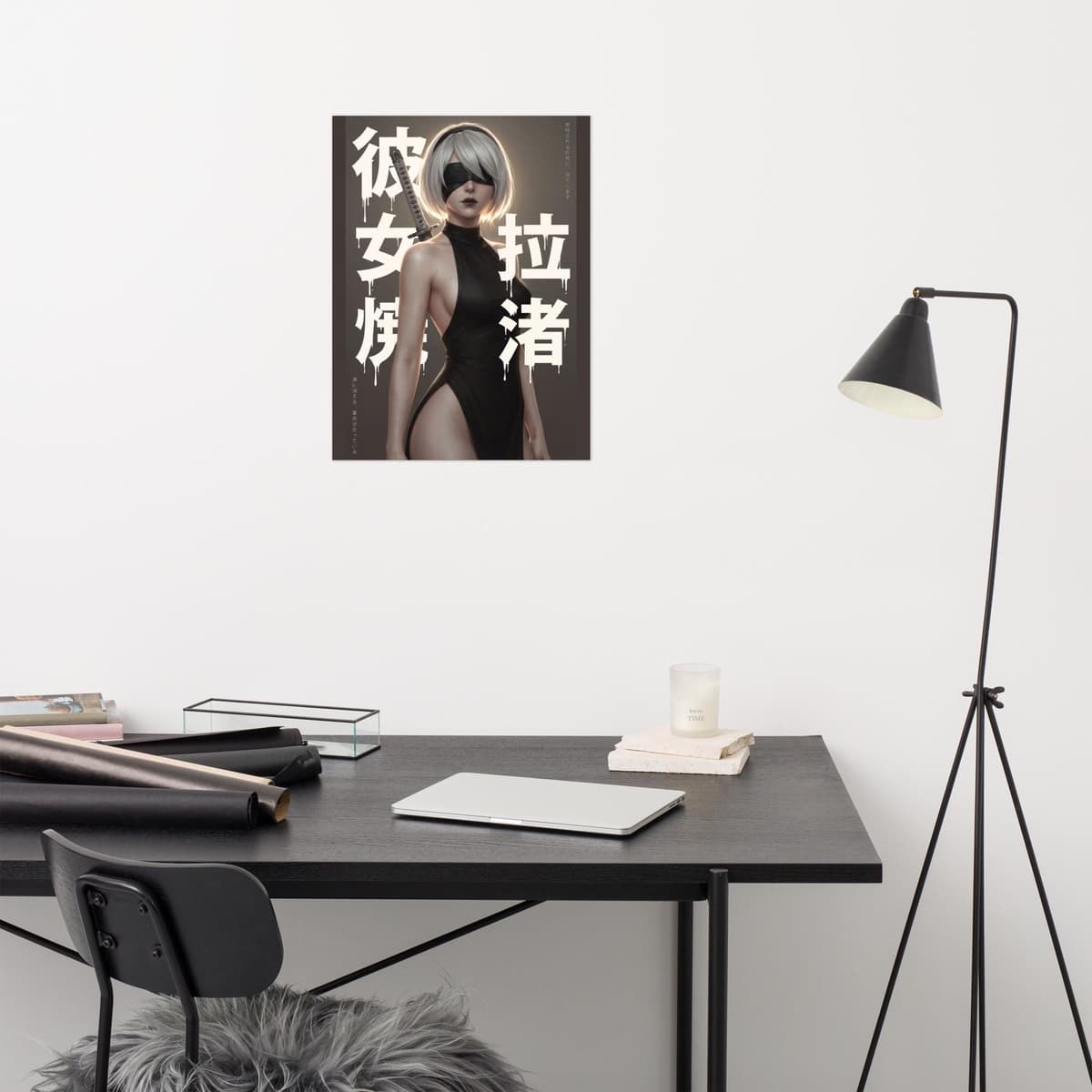 2B Kanji Poster