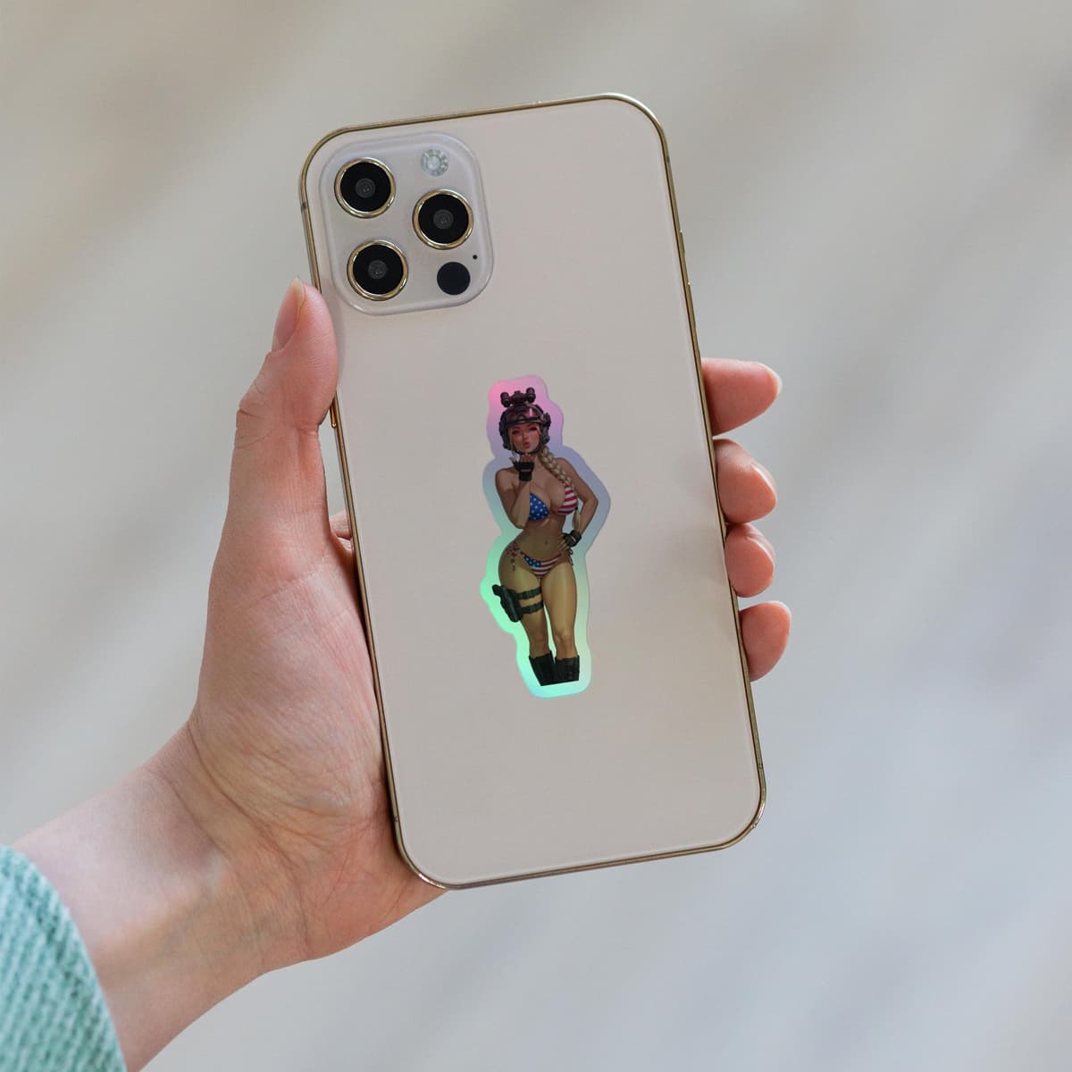Valkyrie Kiss Holographic stickers