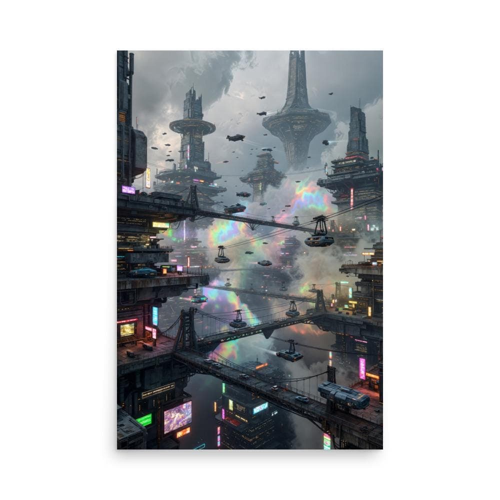 Flying City Poster