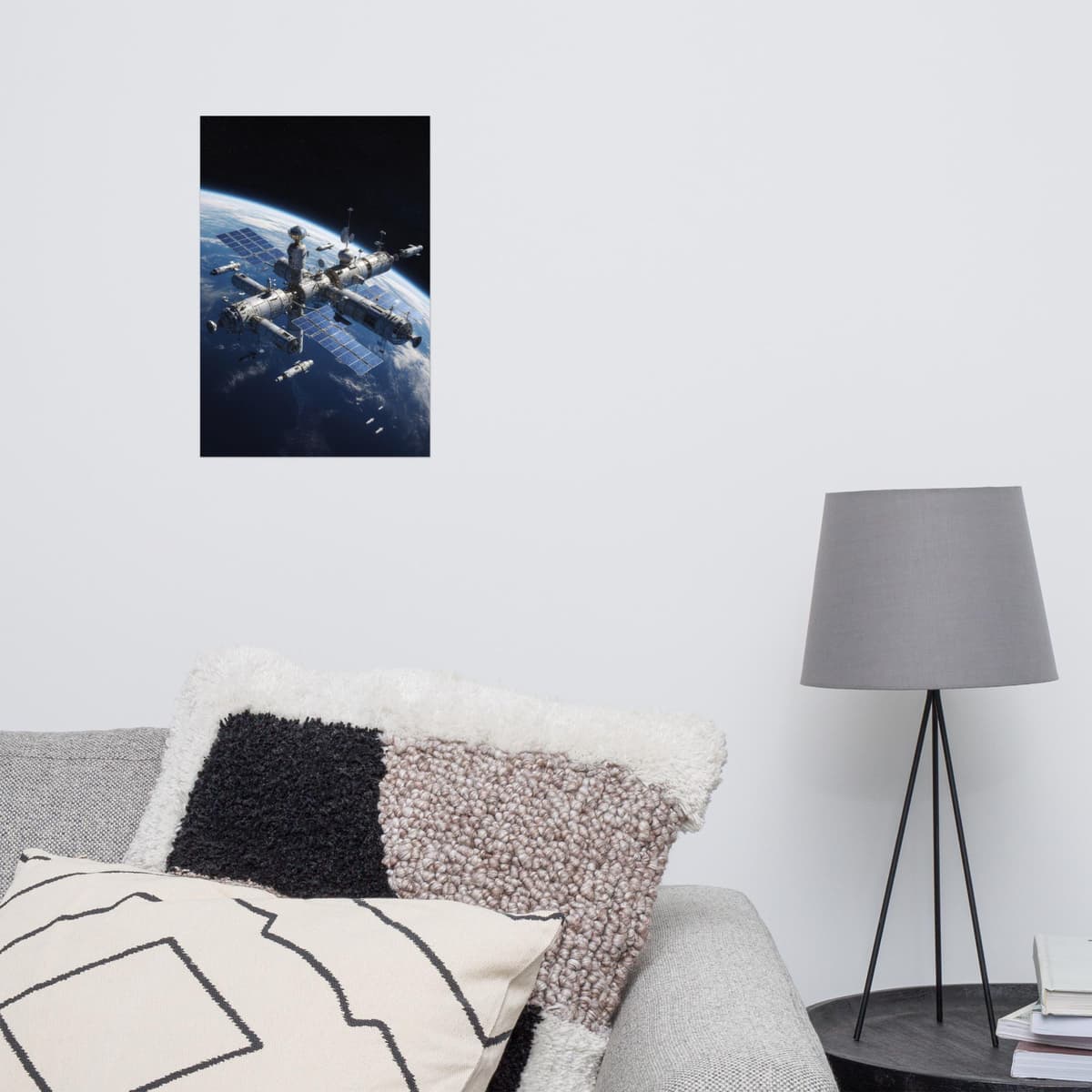 Space Station Poster