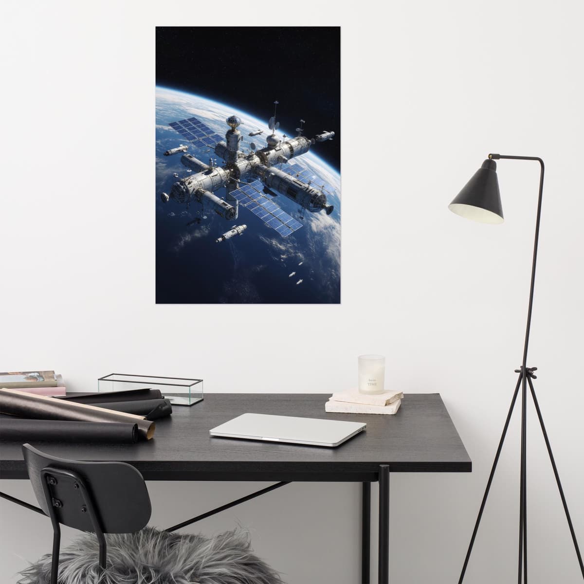 Space Station Poster