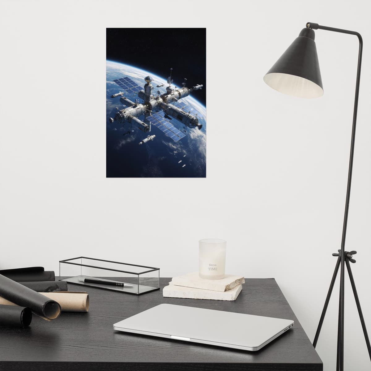 Space Station Poster