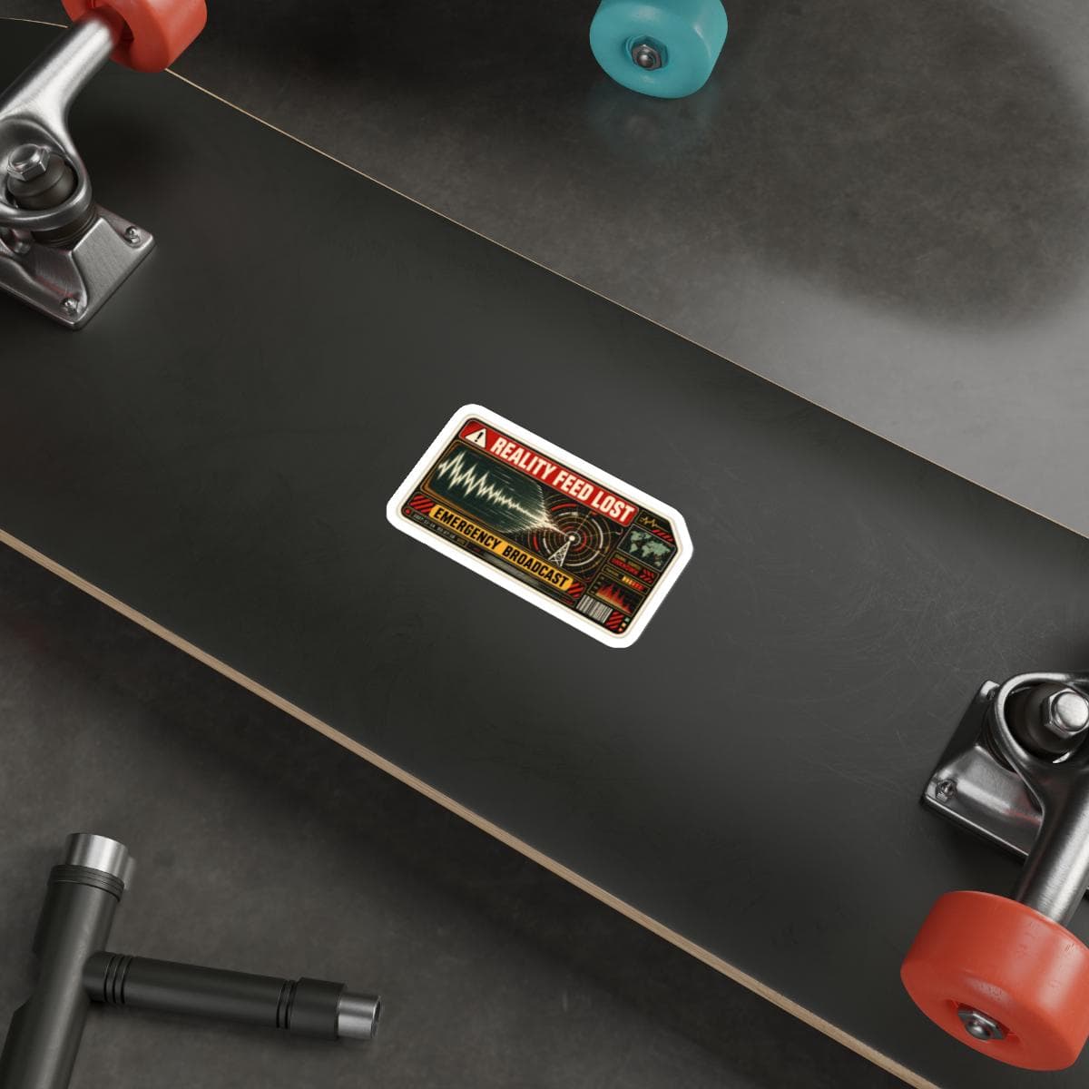 Reality Feed Lost Sticker | Analog Sci-Fi Vinyl Decal