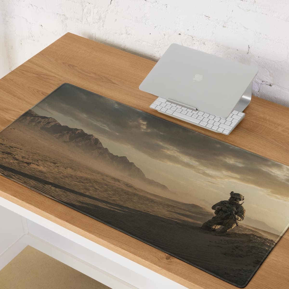 Desert Soldier Gaming mouse pad