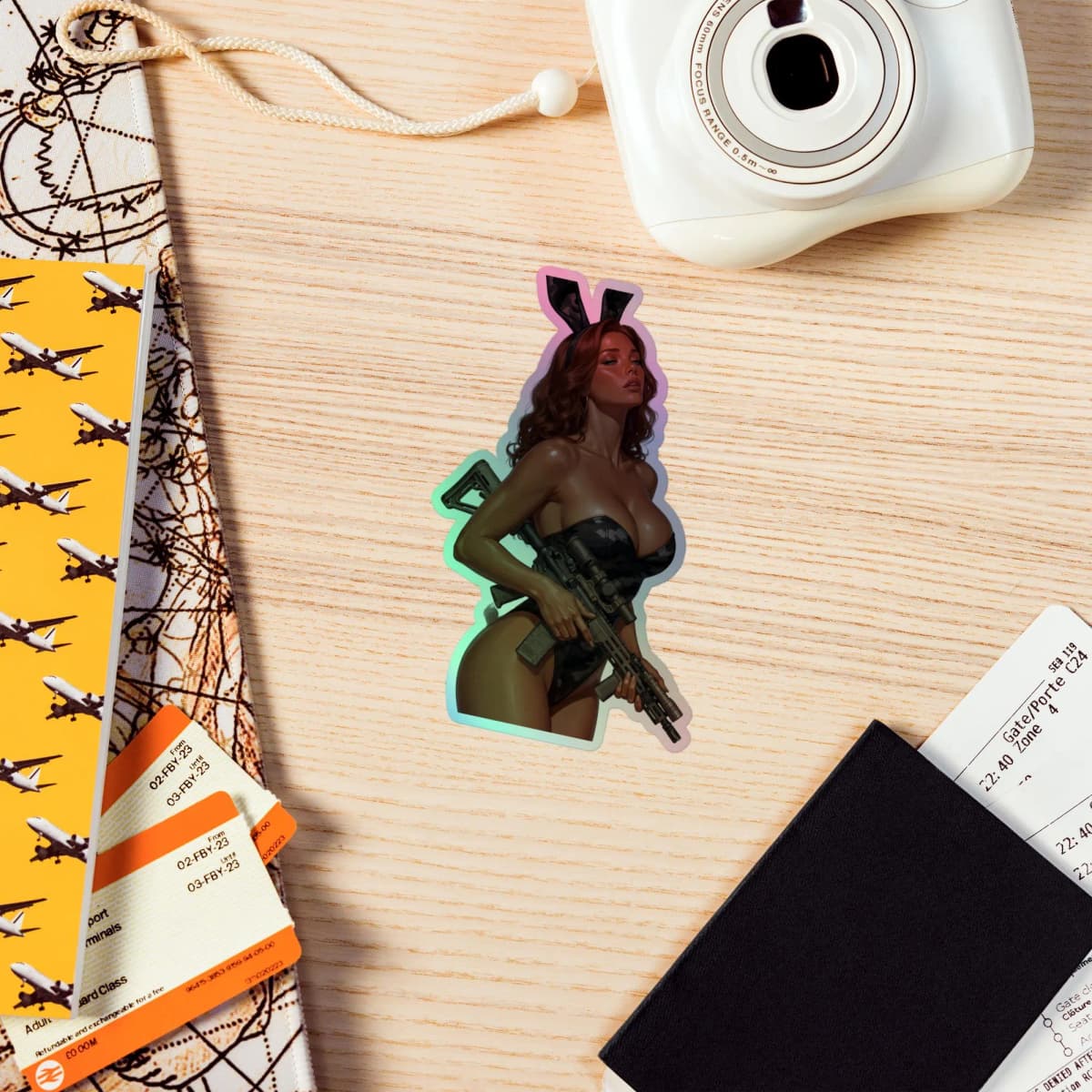Autumn Holographic stickers