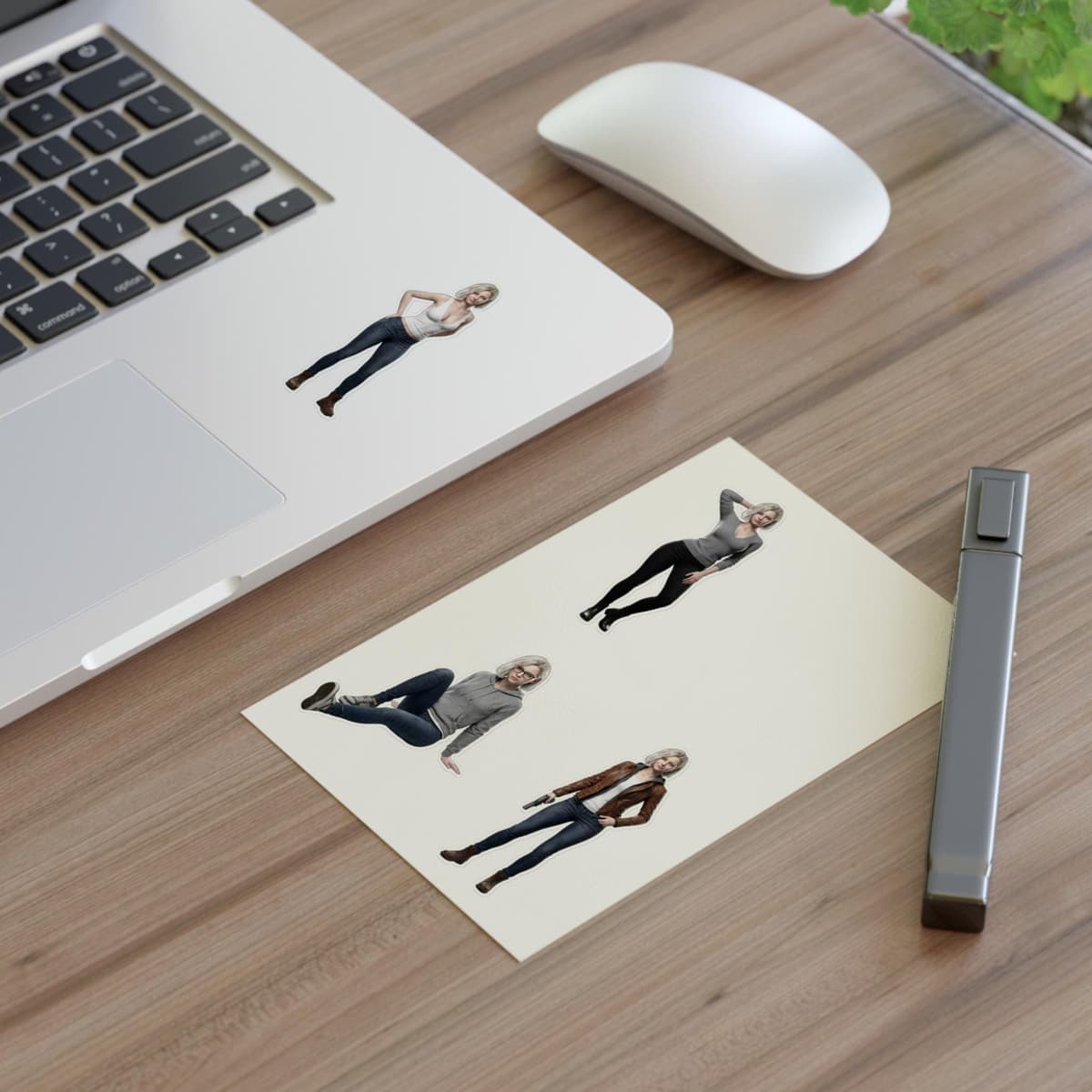 Survivor Girl Holographic Sticker Pack | RE9 Horror Vinyl Decals