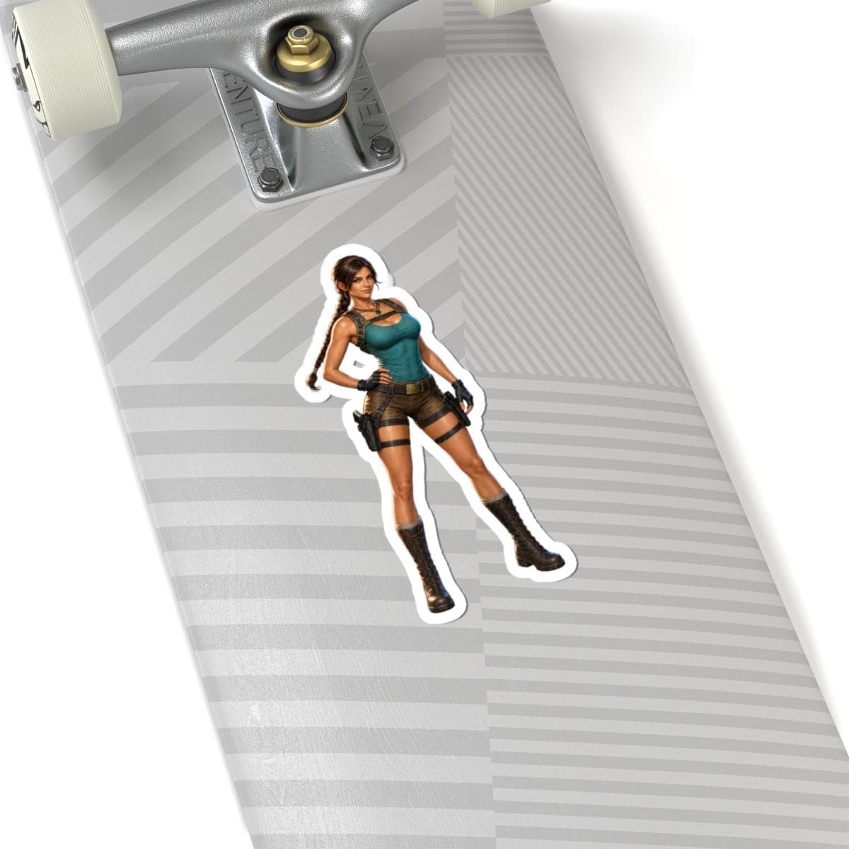 Explorer Hero Stance Sticker | Treasure Hunter Vinyl Decal