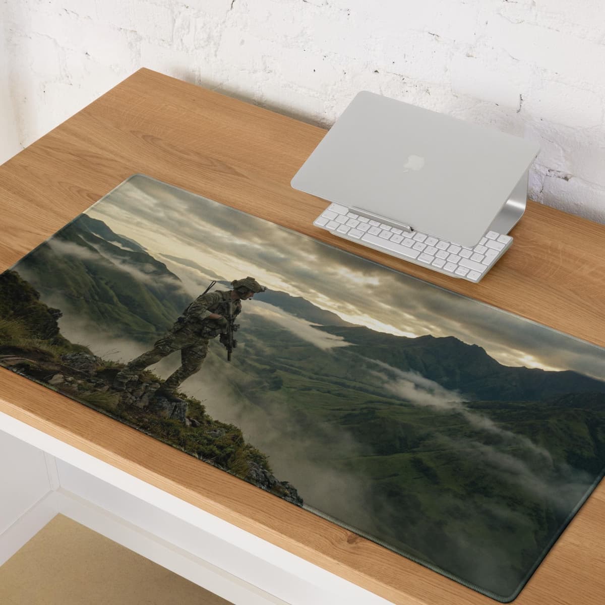 Recon Soldier Gaming mouse pad