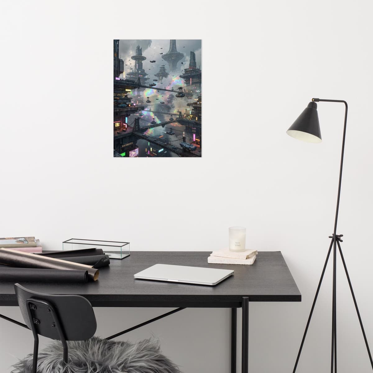 Flying City Poster