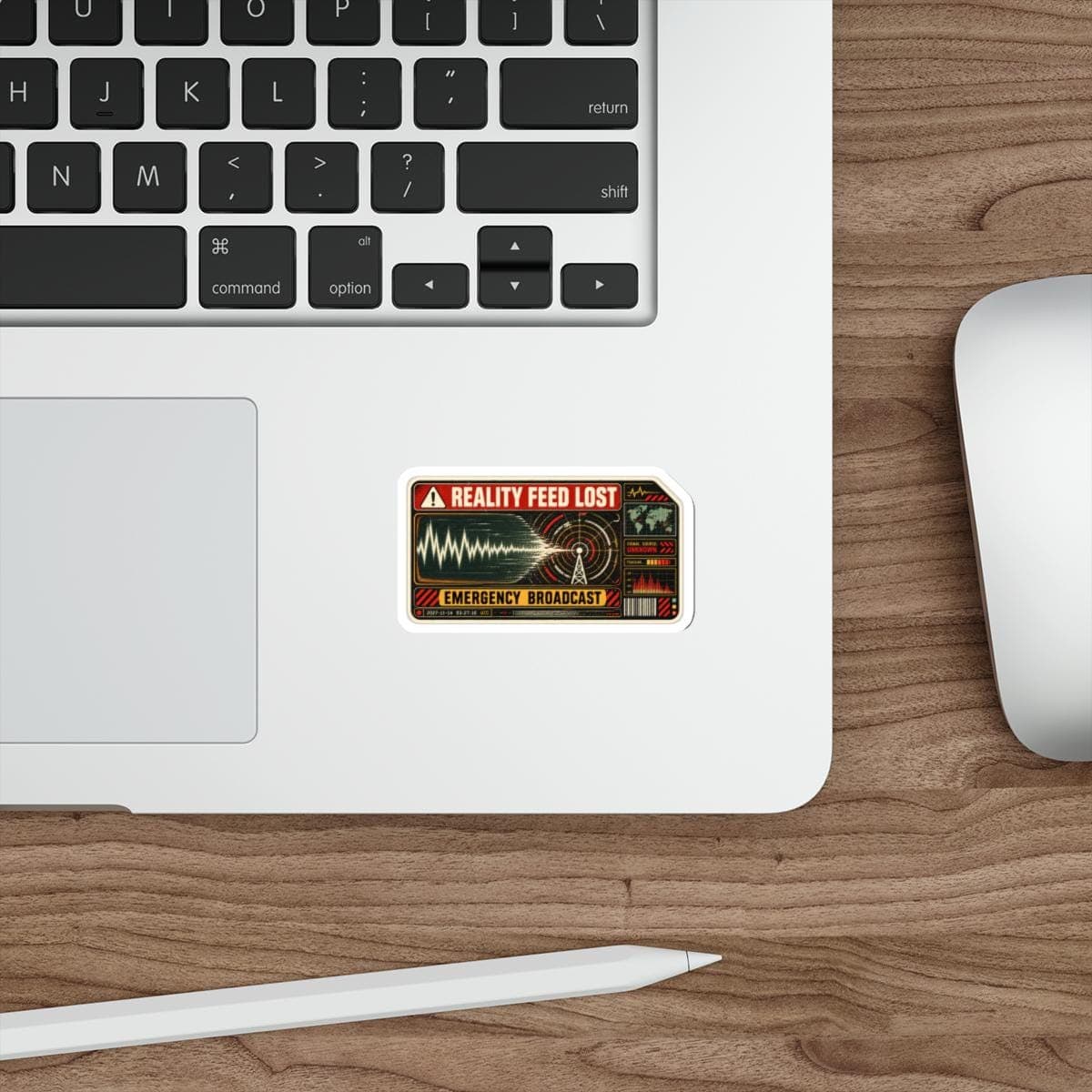 Reality Feed Lost Sticker | Analog Sci-Fi Vinyl Decal