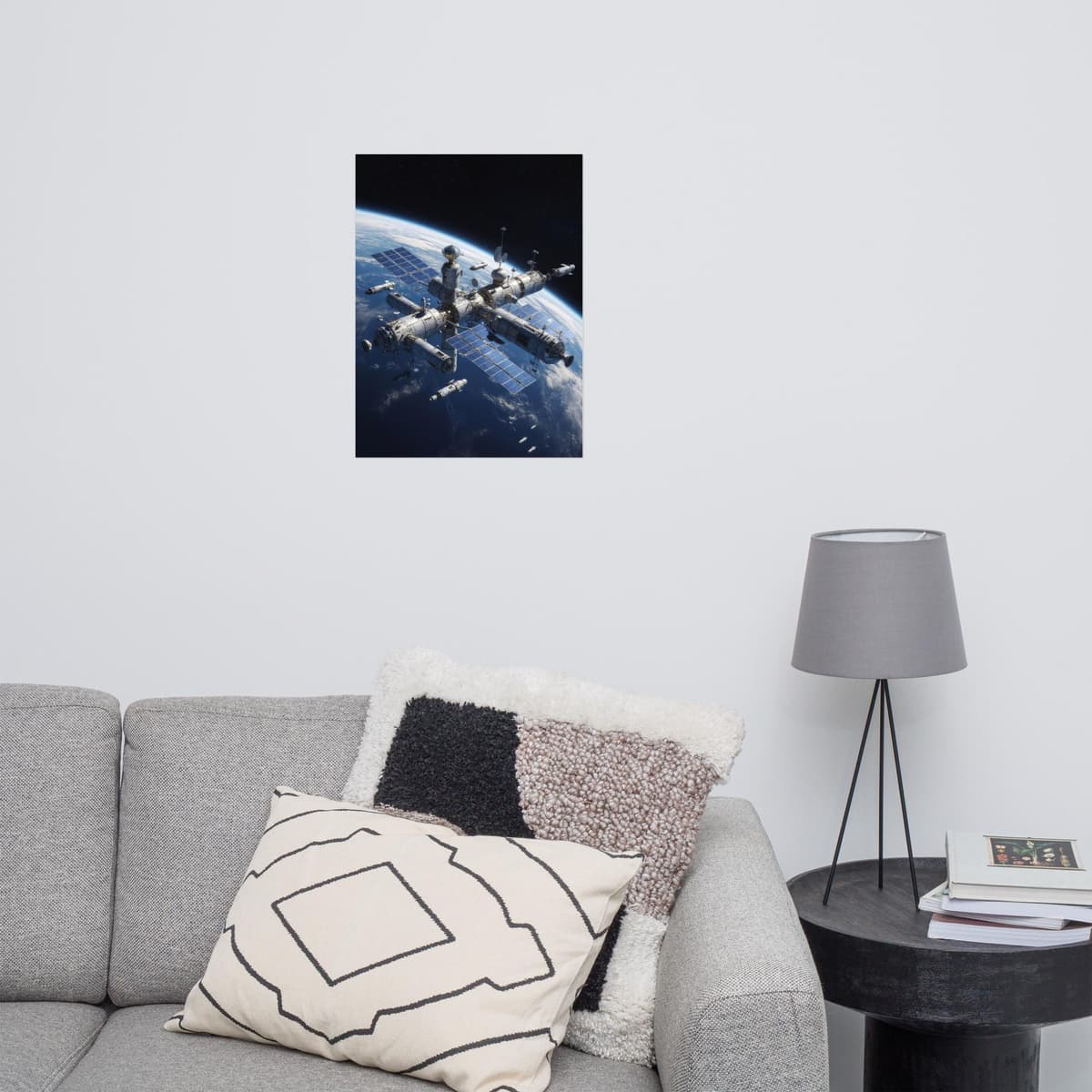 Space Station Poster