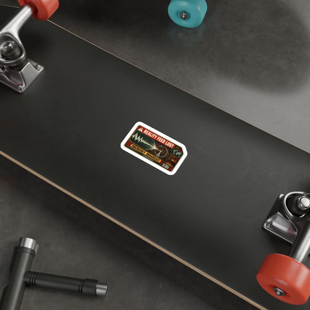 Reality Feed Lost Sticker | Analog Sci-Fi Vinyl Decal