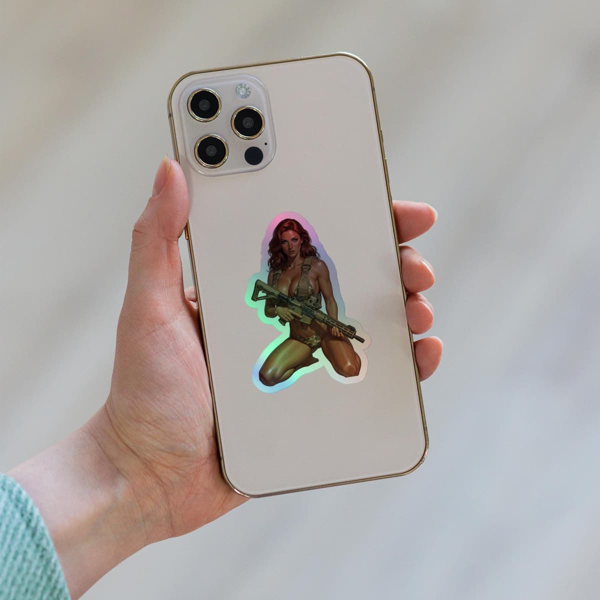 Autumn Holographic stickers