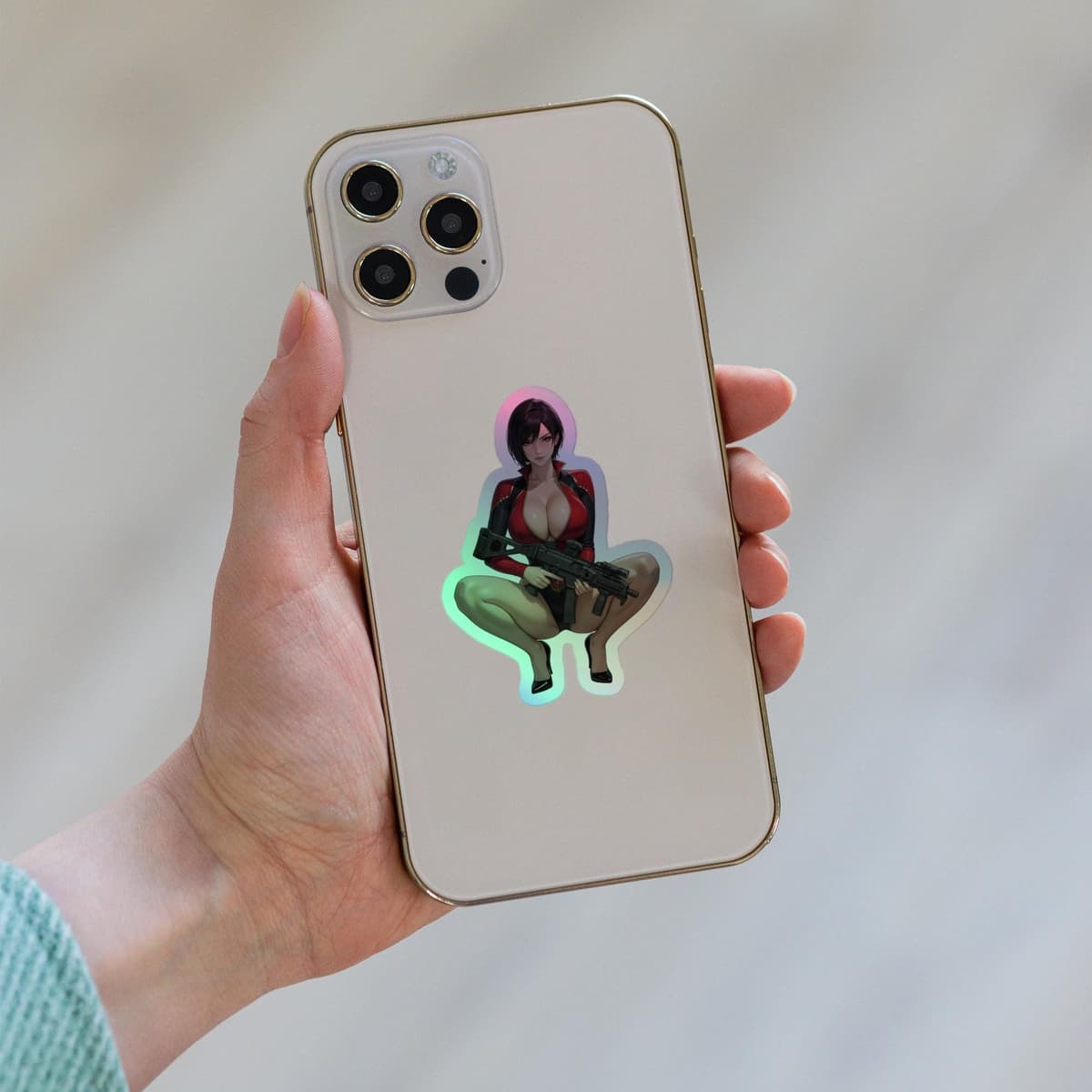 Ada Squat Holographic stickers