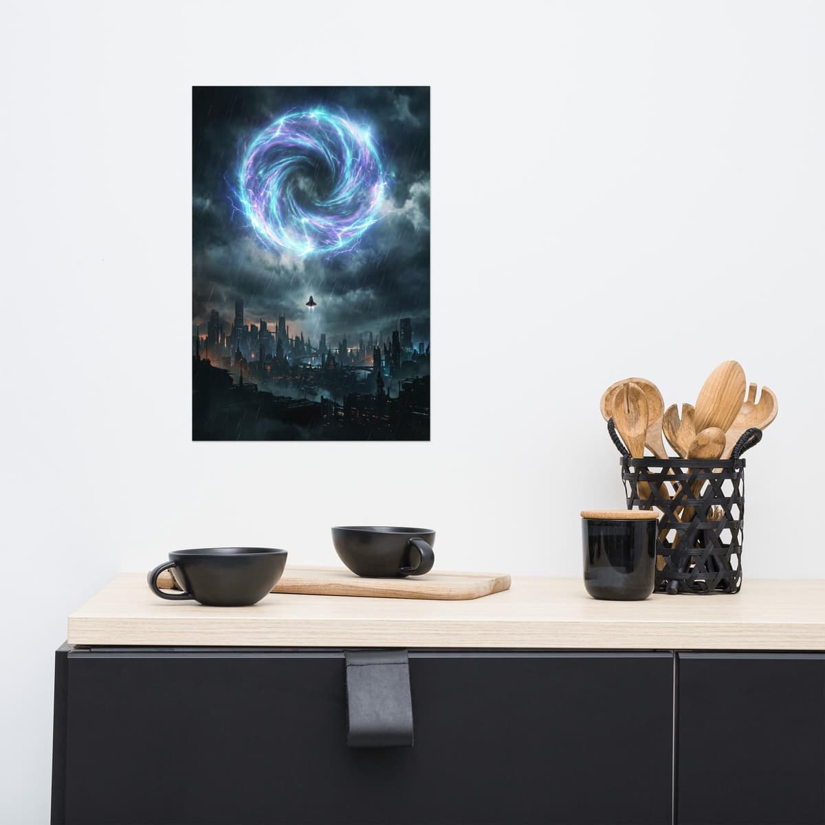 Space Portal Poster