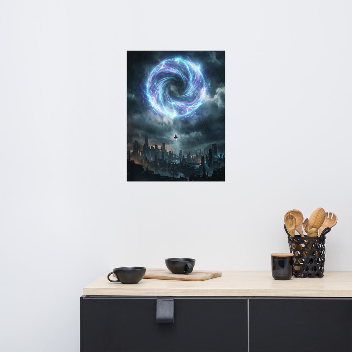 Space Portal Poster