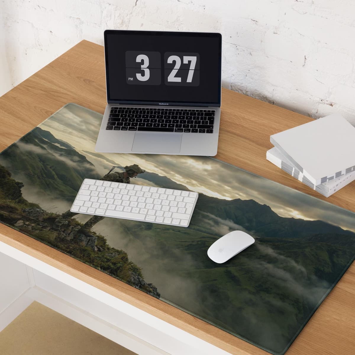 Recon Soldier Gaming mouse pad