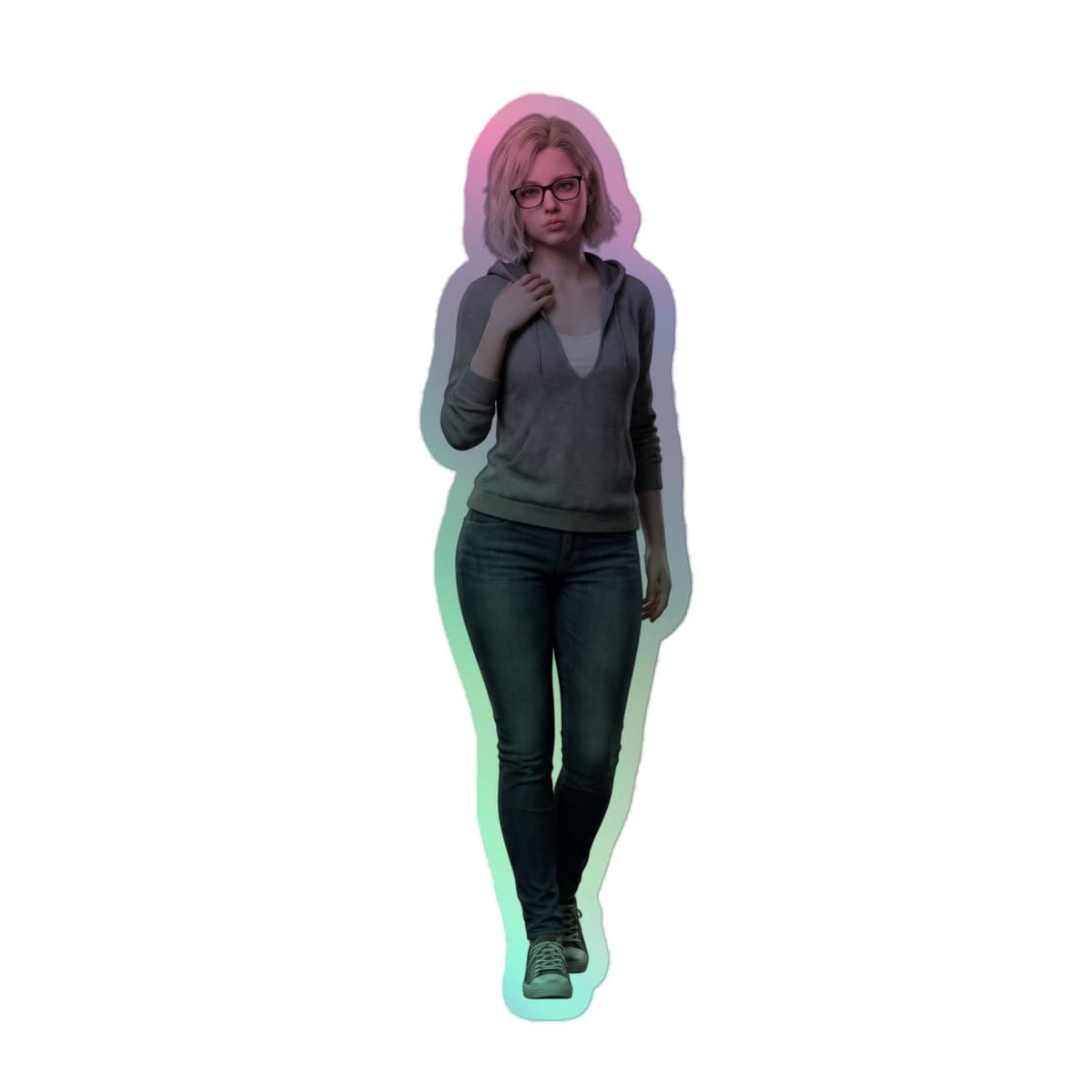Grace Holographic stickers