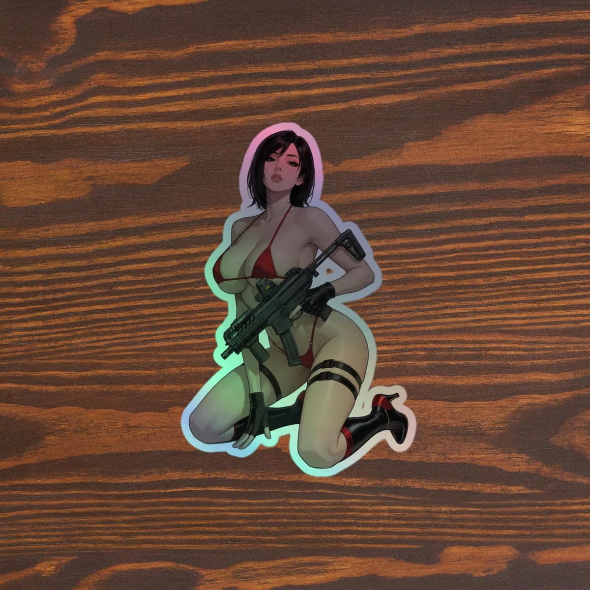 Crimson MPX Holographic stickers