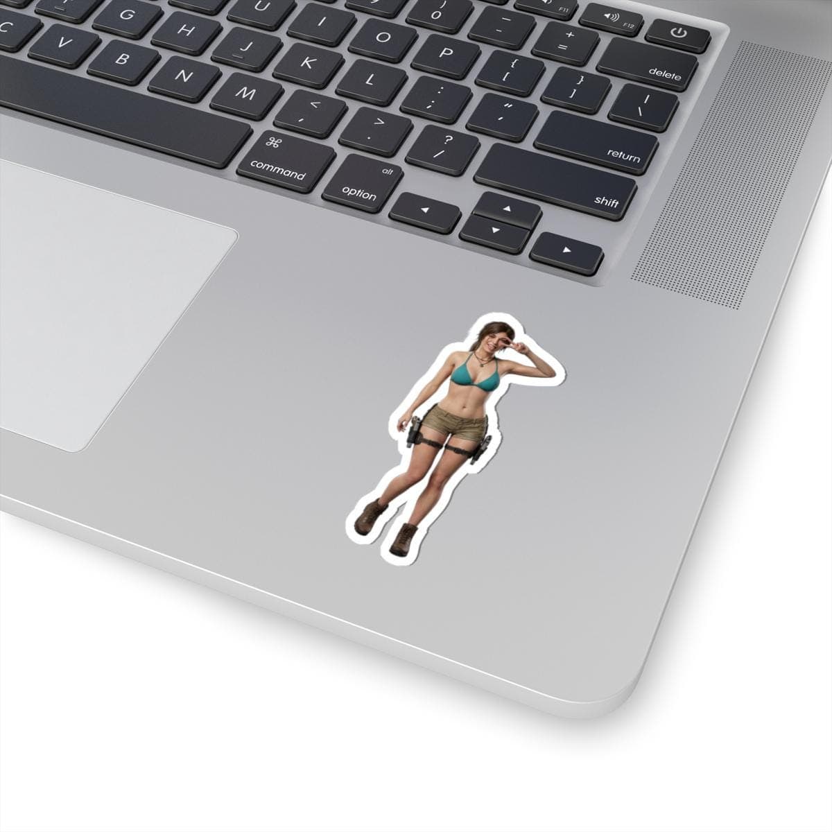 Explorer Bikini Peace Sign Sticker | Treasure Hunter Vinyl Decal
