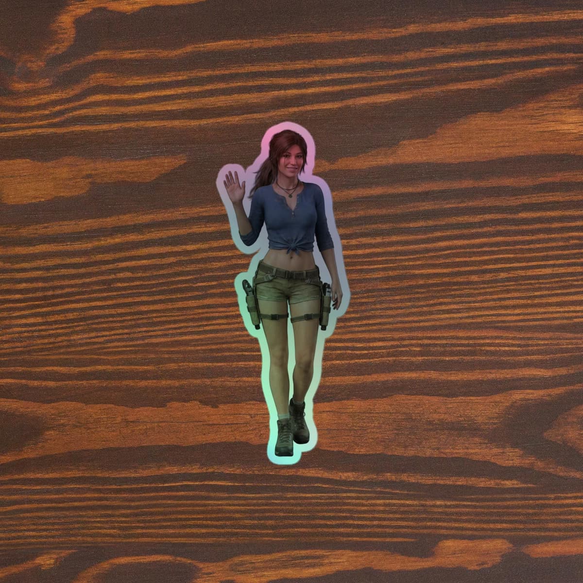 Explorer Holographic stickers
