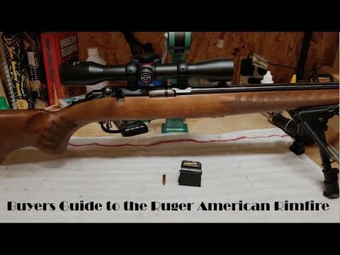 Buyers Guide to the Ruger American Rimfire:  A review!