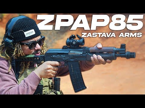 Zastava Arms ZPAP85 Review - 5.56 AKs The BEST AK ?