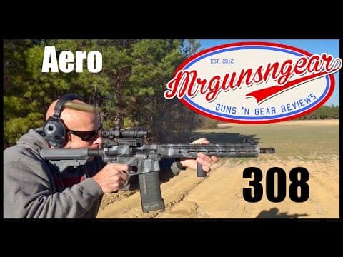 Aero Precision M5E1 AR-10 308 Rifle Review (HD)