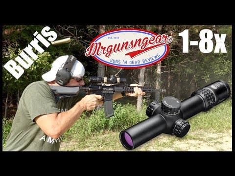 Burris XTR II 1-8x Scope Review (HD)