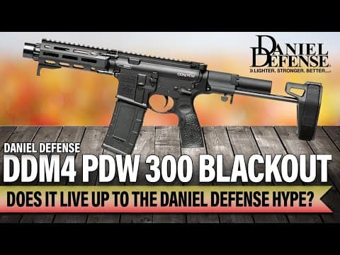 Daniel Defense DDM4 PDW 300 Blackout Review