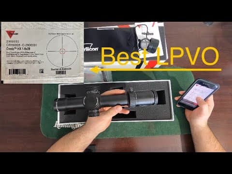 Trijicon Credo HX 1-8X28 LPVO