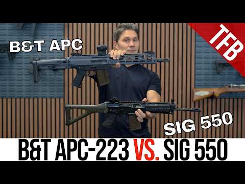 SIG 550 vs. B&amp;T APC-223: $$$ Swiss Rifle Showdown