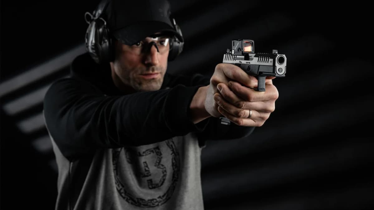 CZ P-10 C Ported COA: Factory Aimpoint Red Dot with A-CUT Mechanical Lock