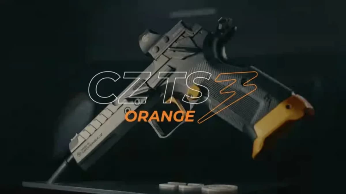 CZ TS 3 Orange: Optic-Ready Competition Pistol for IPSC and USPSA