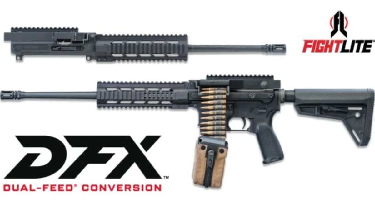 FightLite DFX Belt-Fed Upper at SHOT Show 2026 header image