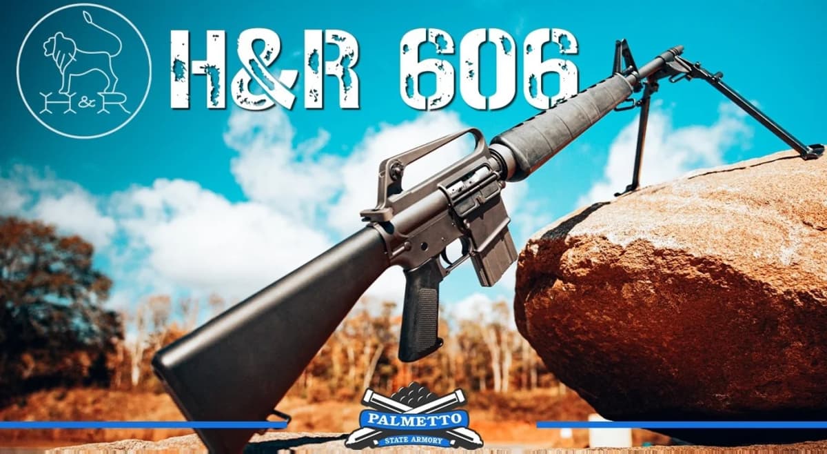 H&R Model 606 LMG: Retro M16 SAW Clone Ships at $1,249 header image